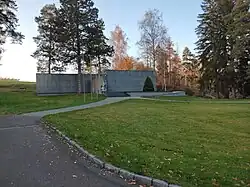 Budova muzea Památníku Ležáky