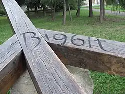 Milník času – bigbít (detail, 2009)[31]