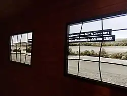 Model transportního vagónu do koncentračního tábora