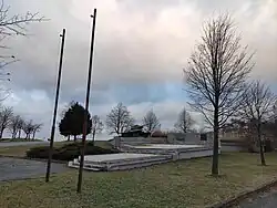 Umístění pomníku v krajině