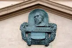 Pamětní deska J.V.Sladkovi na muzeu