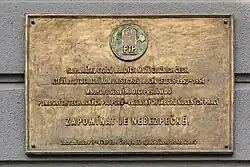 Pamětní deska vojákům PTP