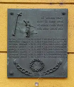 Pamětní deska zaměstnanců Koh-i-Noor