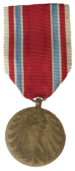 Pamětní medaile 6. střeleckého pluku hanáckého - avers