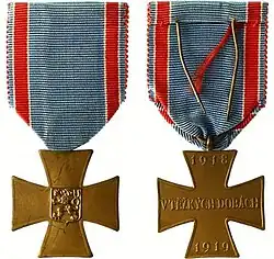 Pamětní odznak Čs. dobrovolce z let 1918–1919