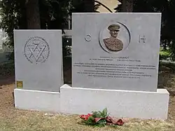 Památník generála Josefa Churavého v Dobrušce; 2018 - celkový pohled