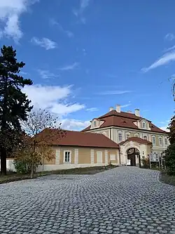 Horní zámek v Panenských Břežanech