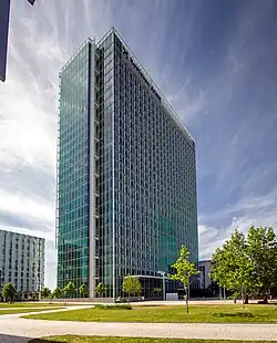 Pankrác City Tower v roce 2023