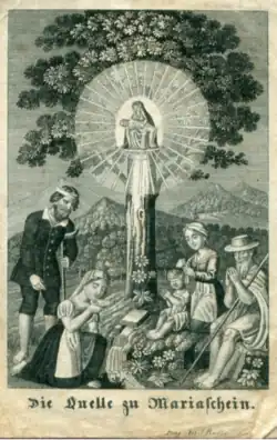 Pramen Panny Marie Bohosudovské (tisk Zikmund Rudl)