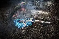 Šimon Pikous: Panna a Netvor, spolupráce s módní návrhářkou Pavlou Michalíkovou, 2011