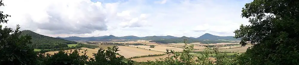 Výhled z Borečského vrchu