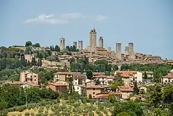 San Gimignano, panorama