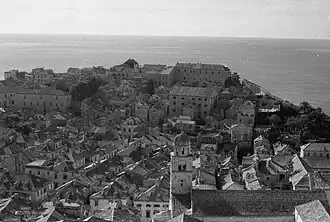 Panorama města v 60. letech 20. století.