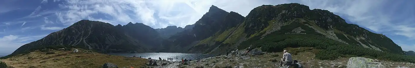 Panorama Czarneho Stawu