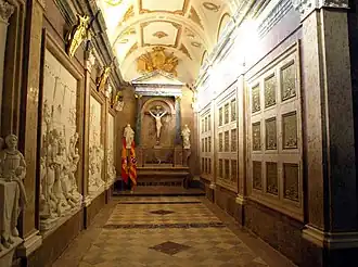 Kaple s královským panteonem