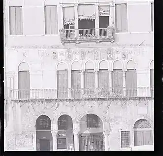 Detail průčelí, Paolo Monti, 1969