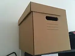 papírová krabice