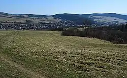 Papradenská dolina – pohled z lokality Turkoviech nad Papradnem