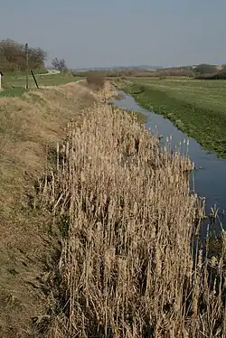 Tok řeky Paríž u osady Diva