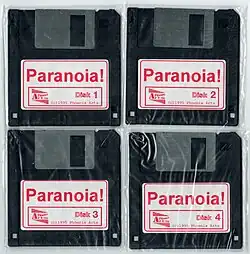 Instalační diskety hry