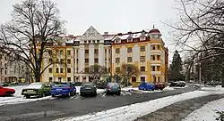 Nájemní domy, Pardubice, Čechovo nábřeží čp. 526-528