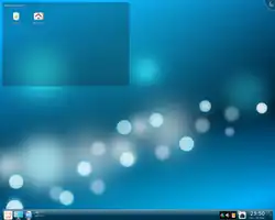 Snímek obrazovky distribuce Pardus 2009