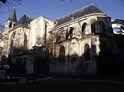 Pohled na kostel od jihovýchodu