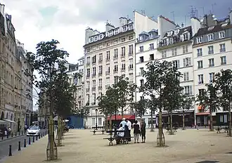 Place Dauphine (pohled od východu)