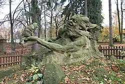 Park Smetanovy sady, socha Krakonoše.JPG