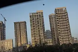 Zástavba na jihovýchodním okraji čtvrti