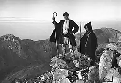 Parnassos shepherds, Attica, 1903