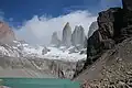 Laguna Torres a věže Torres del Paine