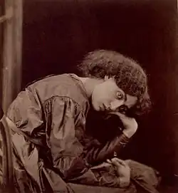 Parsonsova fotografie Jane Morrisové, 1868