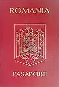 Rumunský cestovní pas