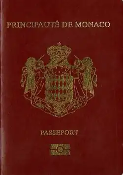 Monacký cestovní pas