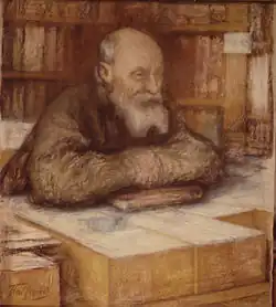 L. O. Pasternak: Nikolaj Nikolajevič Fjodorov (pastel)