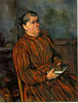 Paul Cézanne, Portrét dámy (c. 1898)