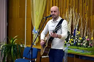 Pavel Helan na koncertě