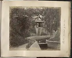 Pavillion surrounded by ash trees / See-Tay, 1888