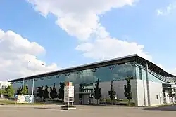 Pavilon V v roce 2018 od severozápadu