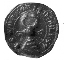 Pečeť Voka I. z Holštejna z roku 1334