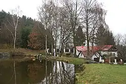 Pohled na část vesnice