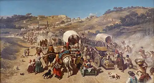 Útěk před epidemií cholery