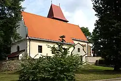 Farní kostel Nanebevzetí Panny Marie na Chvojnově.