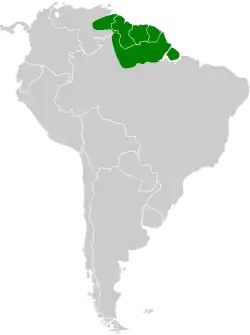 Areál rozšíření