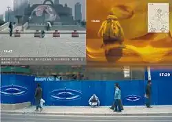 Filling the City with Dreams, 2008, dokumentace performance, Zendai MOMA, Shanghai, 28. února 2008