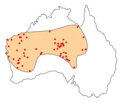 rozšíření varana obrovského