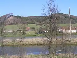 Kopec Zátvor od osady Perná