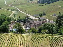 Pohled na obec ze severu