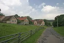 Petříkovice náves